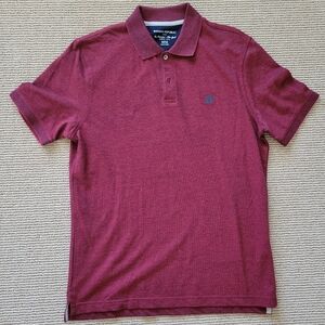 Banana Republic Men's Burgundy Polo Shirt
